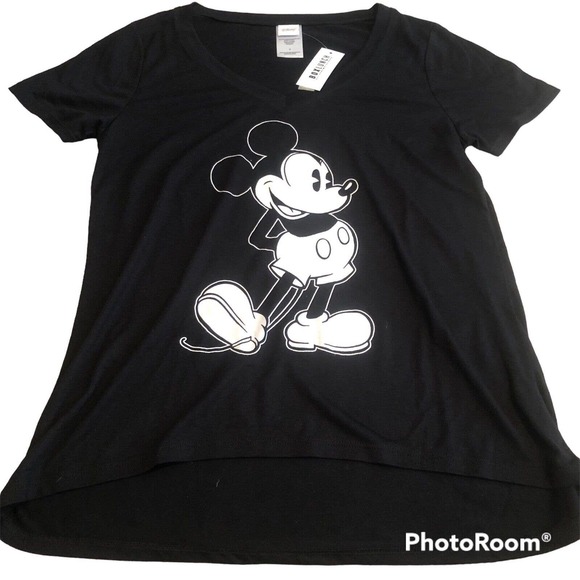 Disney Tops - NWT Boxlunch Disney T Shirt Size Large Black White Runs Small